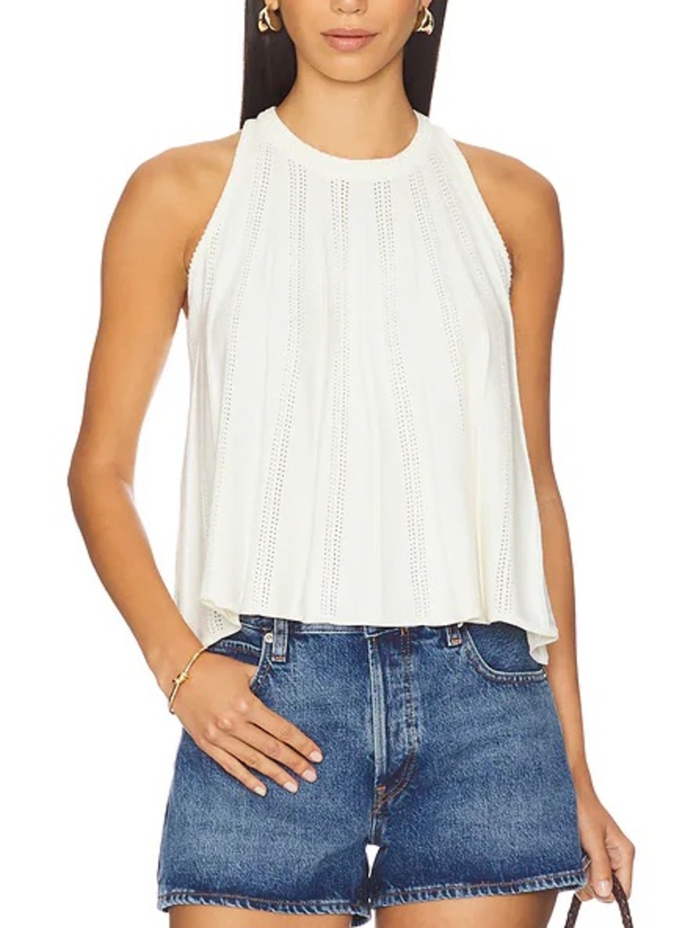 ba&sh Serres Knit Tank Top